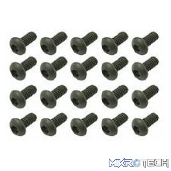 Socket Head Button Screw  Black (M2x4)x